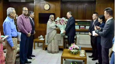 রোহিঙ্গা সংকট সমাধানে চীনের প্রতি প্রধানমন্ত্রীর আহ্বান