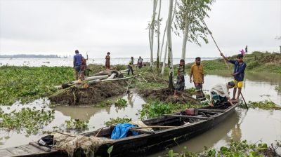 তিস্তা, যমুনা, ধরলার পানি বিপৎসীমার উপরে, চর ও নিম্নাঞ্চল প্লাবিত