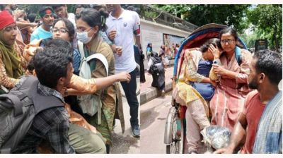 ইডেনের শিক্ষার্থীদের ওপর ছাত্রলীগের হামলা