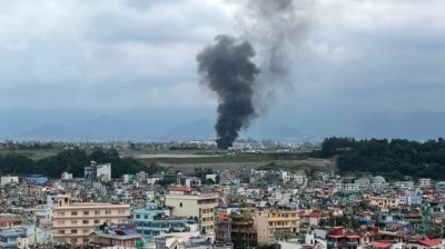 নেপালে রানওয়ে থেকে ছিটকে বিমান বিধ্বস্ত, ১৮ যাত্রী নিহত