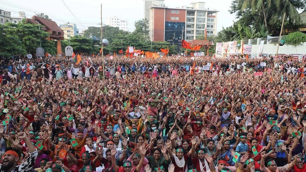 ৮ দফা দাবিতে হিন্দুধর্মাবলম্বীদের ঢাকা অভিমুখে লংমার্চের হুঁশিয়ারি