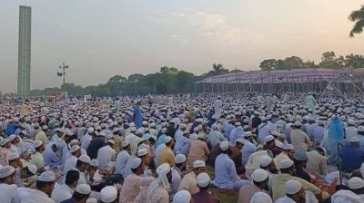 সোহরাওয়ার্দী উদ্যানে ইসলামি মহাসম্মেলন :  আলেম-ওলামার ঢল