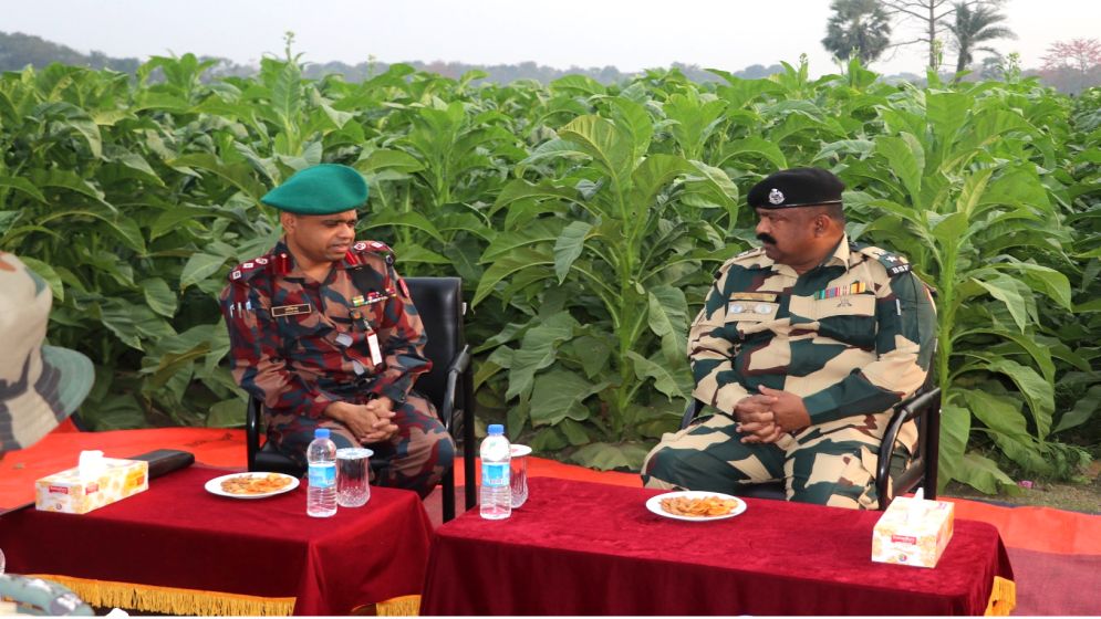 বিজিবি ও বিএসএফের ব্যাটালিয়ন কমান্ডার পর্যায়ে সৌজন্য সাক্ষাৎ